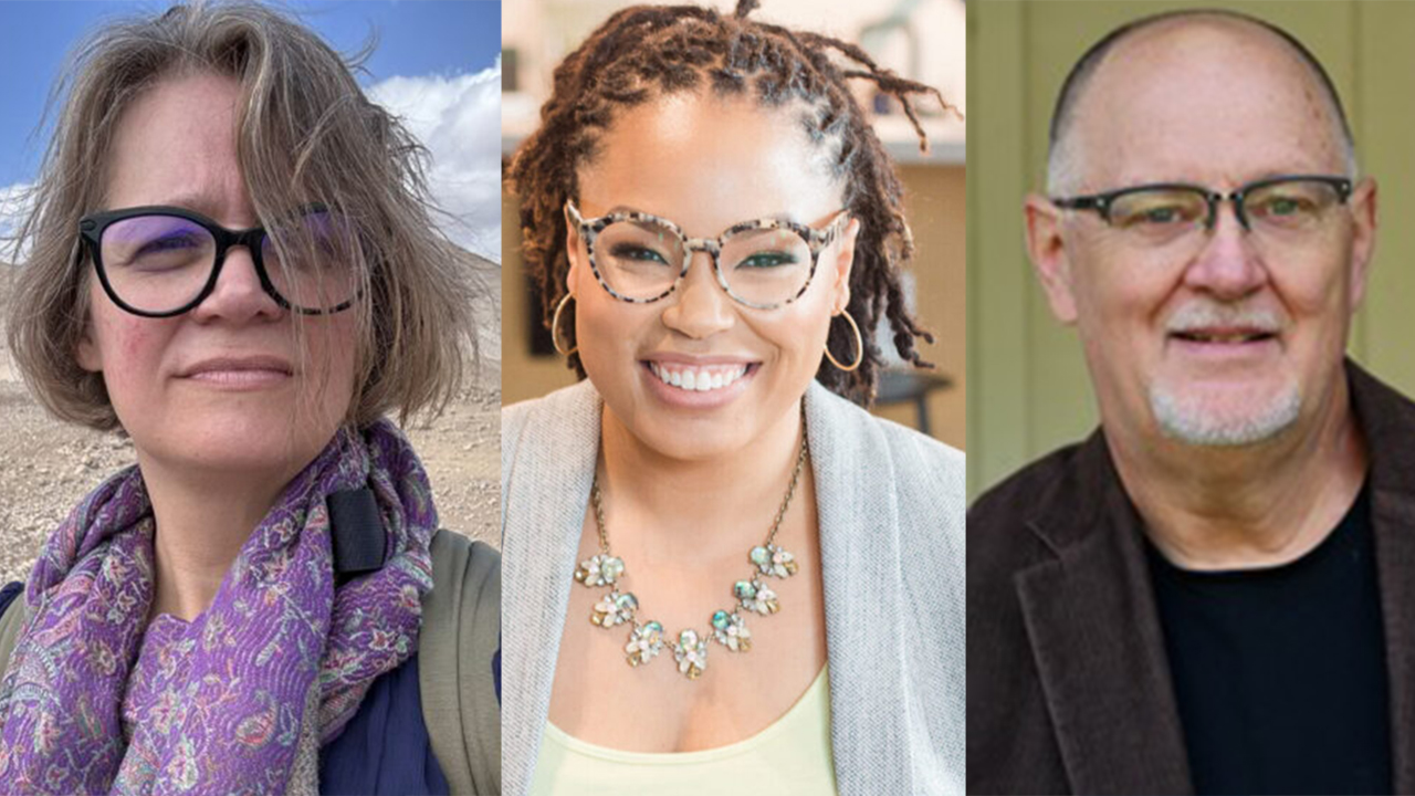 Amy Yoder McGloughlin, Shé Langley and Devon Miller. — Mennonite Church USA