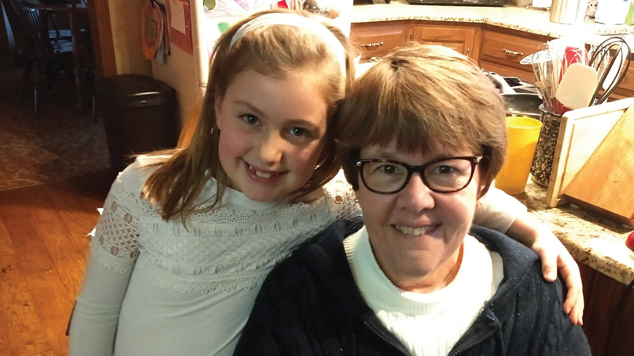 Anna Gerber with Grandma Susan Gerber in 2019. — Sherah-Leigh Gerber