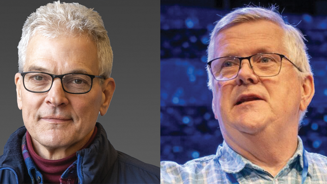 Mennonite Disaster Service U.S. executive director Kevin King and Mennonite Disaster Service Canada executive director Ross Penner. — MDS