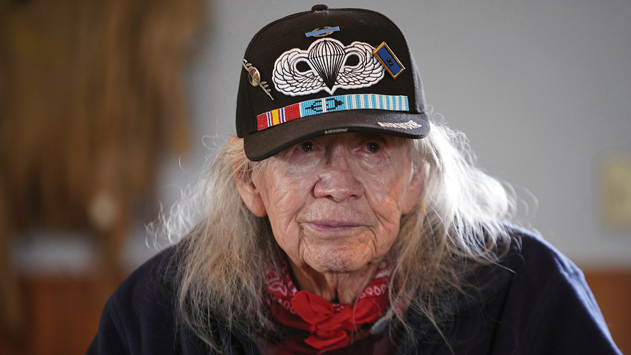 Basil Brave Heart, 88, attended Red Cloud Indian School in Pine Ridge, S.D., when it was known as Holy Rosary Mission, a Catholic school. “Physical abuse was difficult. But when they took my language away, they took my moral compass,” he said in 2021. “The language we speak is the way you think, the way you pray.” — Emily Leshner/AP