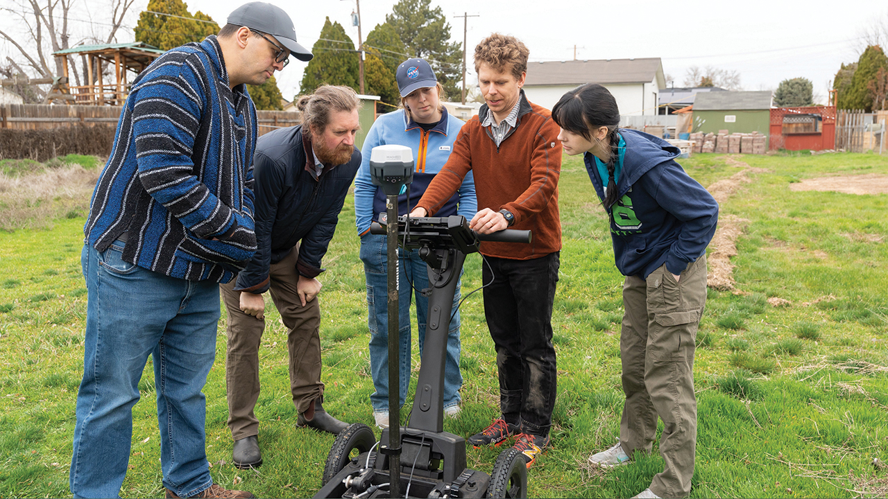 Idaho students hunt lost graves with radar technology