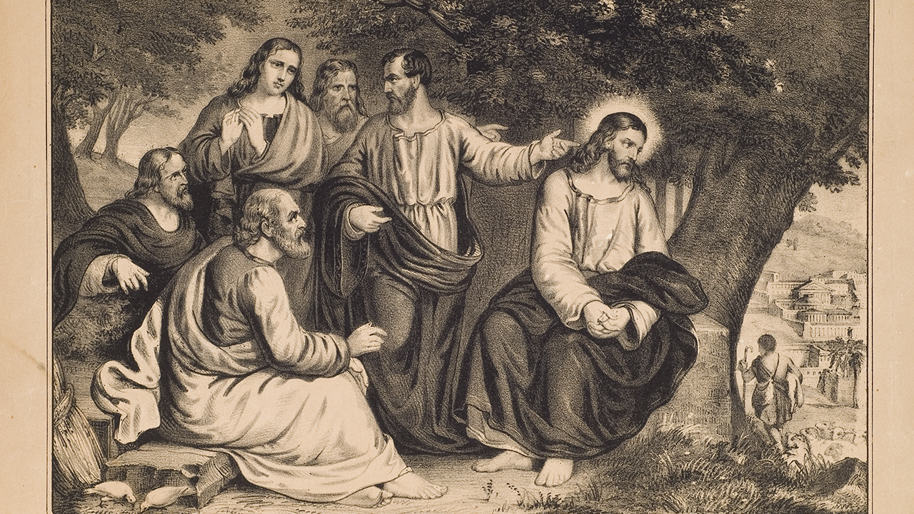 Christ Weeping Over Jerusalem by Currier & Ives. Michele and Donald D’Amour Museum of Fine Arts, Springfield, Massachusetts. Gift of Lenore B. and Sidney A. Alpert, supplemented with Museum Acquisition Funds. — Photography by David Stansbury