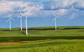 Wind turbines from unsplash.com
