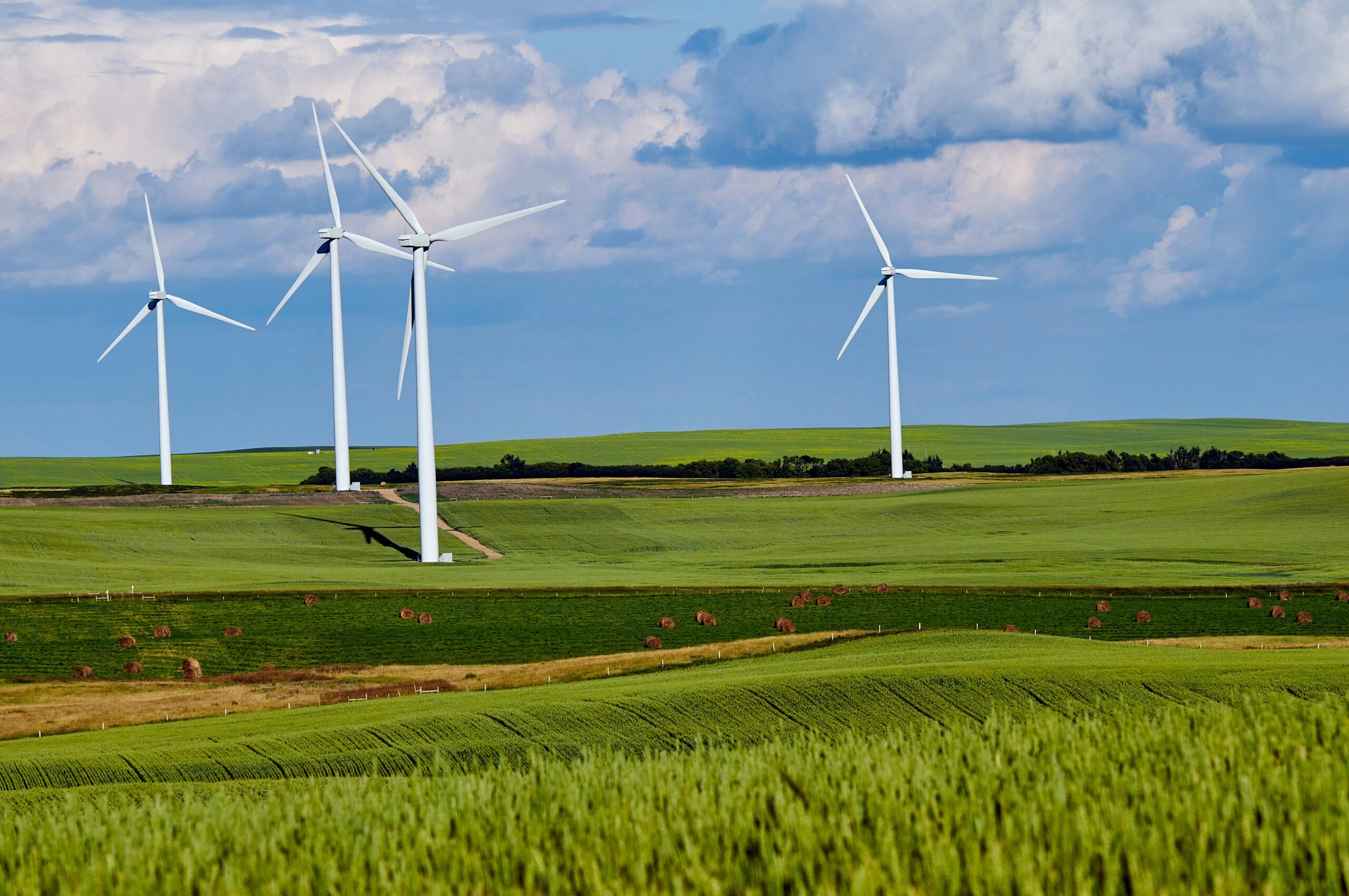 Wind turbines from unsplash.com