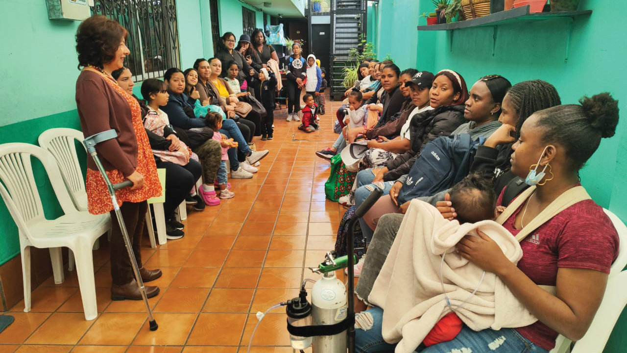 The Project for Refugee People operated out of Quito Mennonite Church in Ecuador. — Project for Refugee People