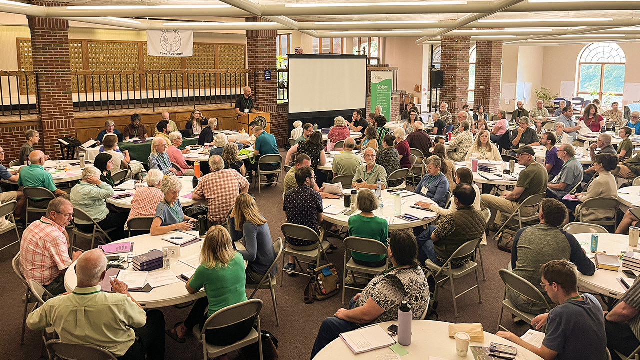 Central District Conference delegates met June 25-27 at Eastern Mennonite University in Harrisonburg, Va. — Sarah Werner/CDC