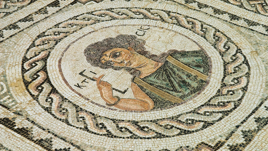 A Roman mosaic on the island of Cyprus. — Robert Harding/Shutterstock