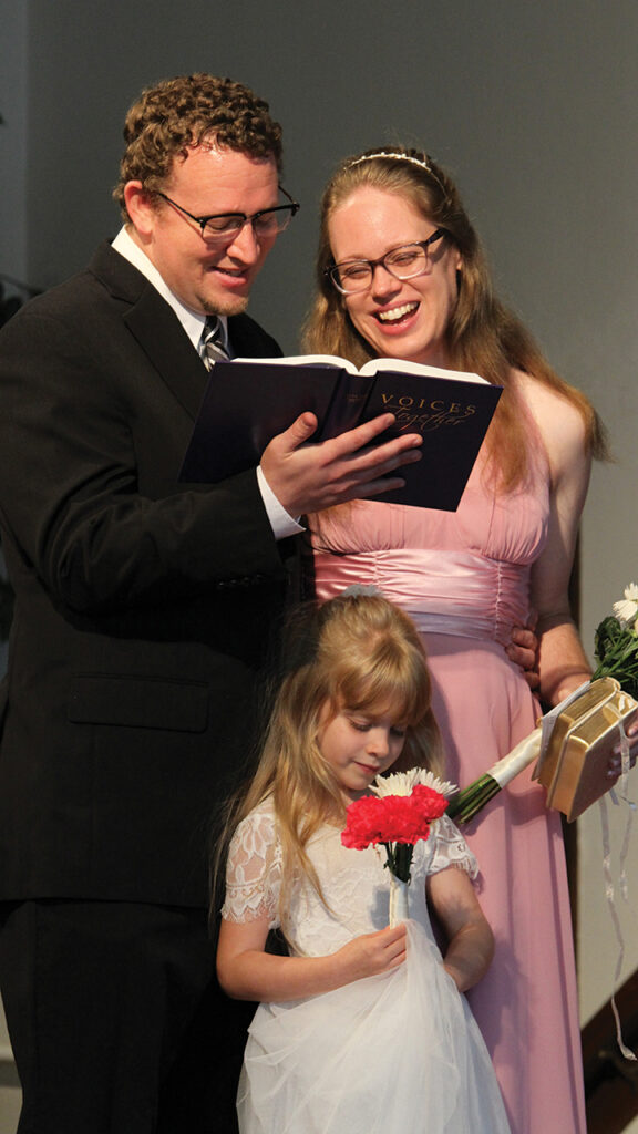 Peter and Jennie Wintermote after making new vows, June 6, 2022. — Vada Snider