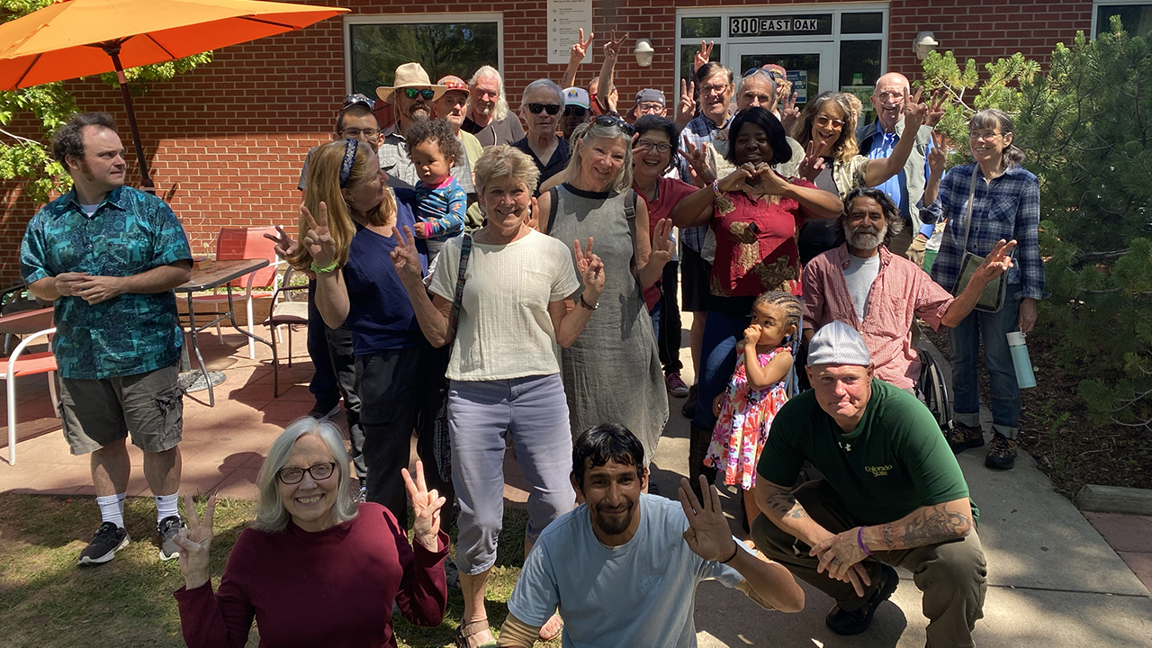 Fort Collins Mennonite Fellowship celebrates its 50th anniversary in September 2025, a few months before city and county government departments closed the building. — FCMF